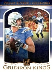 2019 Donruss Gridiron Kings Philip Rivers #GK-11 card