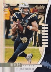 2019 Panini Absolute Base Set Philip Rivers #42 card