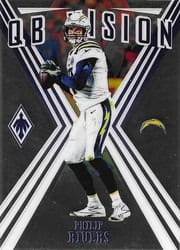 2019 Panini Phoenix QB Vision Philip Rivers #16 card