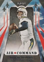 2019 Panini Playoff Air Command Philip Rivers #13 card