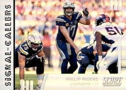 2019 Score Signal-Callers Philip Rivers #SC-19 card