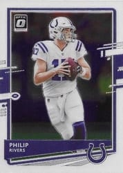 2020 Donruss Optic Base Set Philip Rivers #46 card