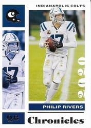 2020 Panini Chronicles Base Set Philip Rivers #43 card