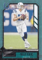 2020 Panini Playbook Base Set Philip Rivers #21 card