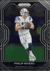 2020 Panini Prizm Base Set Philip Rivers #85 card