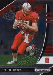 2020 Panini Prizm Draft Picks Base Set Philip Rivers #83 card