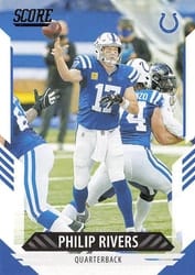 2021 Score Base Set Philip Rivers #163 card