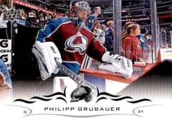 2018-19 Upper Deck Base Set Philipp Grubauer #301 card