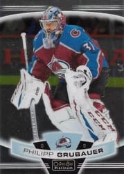 2019-20 O-Pee-Chee Platinum Base Set Philipp Grubauer #2 card