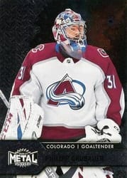2020-21 SkyBox Metal Universe Base Set Philipp Grubauer #46 card