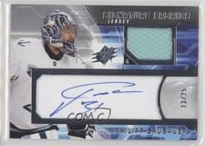 2021-22 SPx Signature Fabrics Philipp Grubauer #SF-PG card