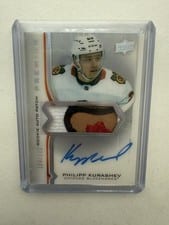 2020-21 Upper Deck Premier Acetate Rookie Autograph Patch Philipp Kurashev #AR-KU card