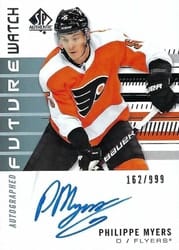 2019-20 SP Authentic Base Set Philippe Myers #162 card