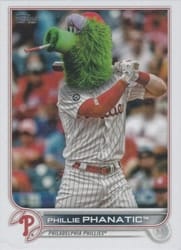 2022 Topps Base Set Phillie Phanatic #250 card