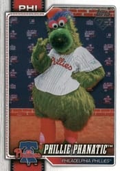 2026 Topps Mascots Phillie Phanatic #M-19 card