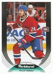 2020-21 Parkhurst Base Set Phillip Danault #71 card