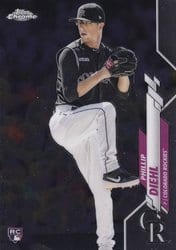 2020 Topps Chrome Update Base Set Phillip Diehl #U-29 card