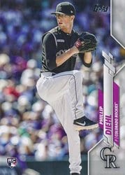 2020 Topps Update Base Set Phillip Diehl #U-16 card
