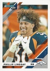 2019 Donruss Base Set Phillip Lindsay #83 card