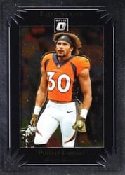 2019 Donruss Optic Elite Series Phillip Lindsay #ES-16 card