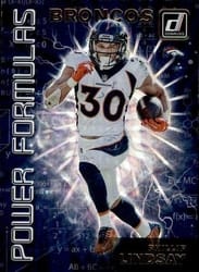 2019 Donruss Power Formulas Phillip Lindsay #PF-1 card