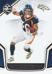 2019 Panini Limited Base Set Phillip Lindsay #51 card