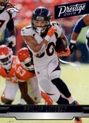 2019 Panini Prestige Base Set Phillip Lindsay #102 card