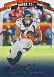 2019 Panini Prestige Honor Roll Phillip Lindsay #HR-PL card