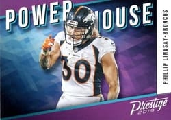 2019 Panini Prestige Power House Phillip Lindsay #PH-PL card