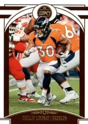 2020 Panini Legacy Base Set Phillip Lindsay #46 card