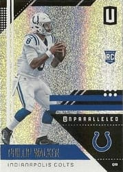 2018 Panini Unparalleled Base Set Phillip Walker #86 card