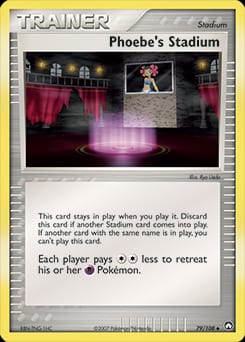 Power Keepers Phoebe's Stadium #79 card