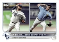 2022 Topps Mini Base Set Phoenix Sanders / Dusten Knight #US172 card