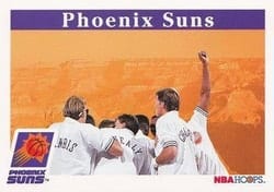 1992-93 Hoops Base Set Phoenix Suns #286 card