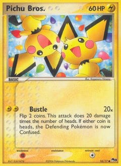 POP Series 3 Pichu Bros. #16 card