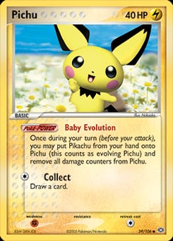 2005 Emerald Pichu #59 card