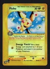 2002 Expedition Base Set Pichu #58 card