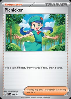Scarlet & Violet Black Star Promos Picnicker #114 card