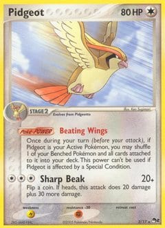 POP Series 2 Pidgeot #2 card