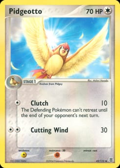 2004 FireRed & LeafGreen Pidgeotto #45 card