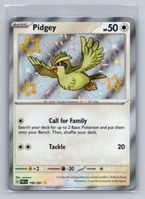 2024 Paldean Fates Pidgey #196 card