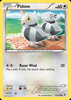 Boundaries Crossed Pidove #123 card
