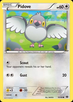 Next Destinies Pidove #83 card