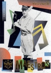 2022 Panini Diamond Kings Maestros Pie Traynor #M-3 card