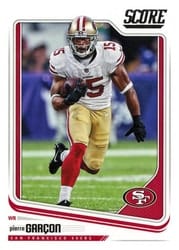 2018 Score Base Set Pierre Garcon #289 card