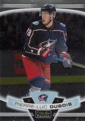 2019-20 O-Pee-Chee Platinum Base Set Pierre-Luc Dubois #81 card