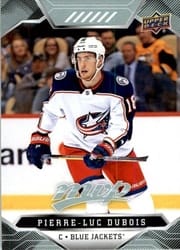 2019-20 Upper Deck MVP Base Set Pierre-Luc Dubois #64 card