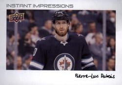 2022-23 Upper Deck Instant Impressions Pierre-Luc Dubois #PZ-5 card