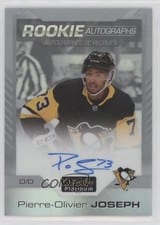 2021 O-Pee-Chee Platinum 2020 Update Rookie Autograph Pierre Olivier Joseph Rainbow #R-PJ card