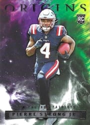 2022 Panini Origins Base Set Pierre Strong Jr #125 card